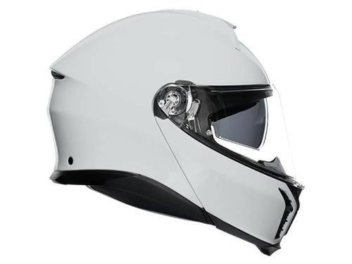 קסדה נפתחת AGV דגם TOURMODULAR צבע STELVIO WHITE  - תקן ECE 22.06