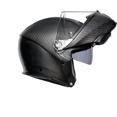 קסדה נפתחת AGV דגם SPORTMODULAR PLK צבע MATT CARBON