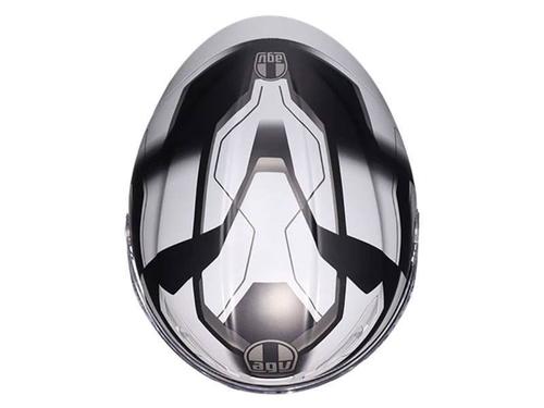 קסדה מלאה AGV דגם K6 S צבע ULTRASONIC שחור אפור מט - תקן ECE22.06