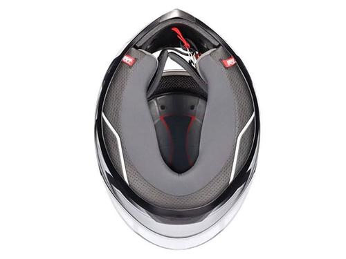 קסדה מלאה AGV דגם K6 S צבע ULTRASONIC שחור אפור מט - תקן ECE22.06