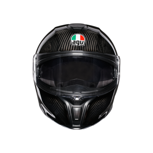 קסדה נפתחת AGV דגם SPORTMODULAR PLK צבע GLOSSY CARBON
