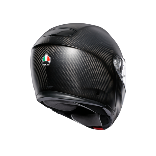 קסדה נפתחת AGV דגם SPORTMODULAR PLK צבע MATT CARBON