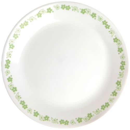סט צלחות 18 חלקים קורנינג ספרינג בלוסום  | Corning Ware Spring Blossom Green