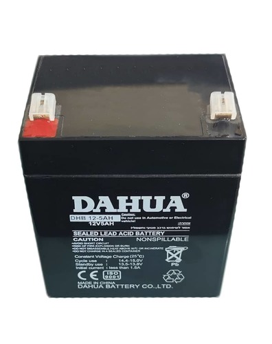 מצבר נטען DAHUA 12V 5AH 