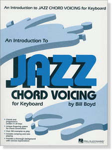 ספר תווים An Introduction to Jazz Chord Voicing for Keyboard by Bill Boyd