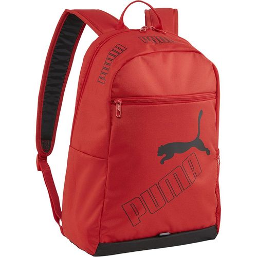 תיק גב עם תא גדול, תא קדמי קטן ותא צד לבקבוק, מתאים גם ללפטופ - אדום