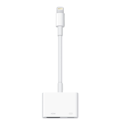 כבל מקורי אפל מאייפון לHDMI ל-TV