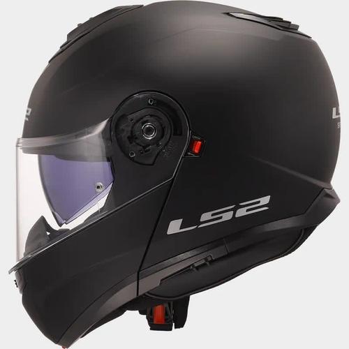 קסדה נפתחת אל אס 2 סטרוב 2 שחור מט Ls2 Strobe 2 FF325 תקן חדש 22.06