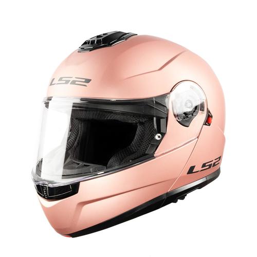 קסדה נפתחת אל אס 2 סטרוב 2 ורוד רוז Ls2 Strobe 2 FF325 תקן חדש 22.06