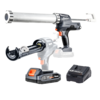 אקדח מרק וסיליקון נטען 18V סוללה 1.5Ah ומטען 3A Hunter 