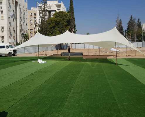 אוהל לייקרה 12 מטר על 12 מטר