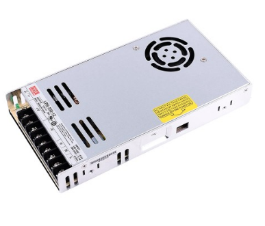 ספק כוח ממתג MEANWELL בזיווד מתכת 12VDC 29A LRS-350-12