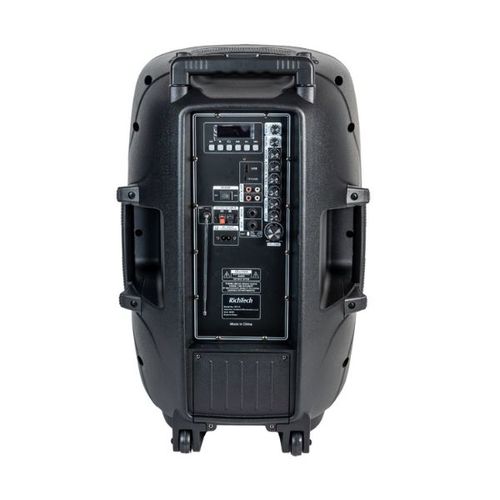 בידורית /רמקול מוגבר נייד 15 אינטש RichTech STUDIO ST15 *שני מיקרופונים