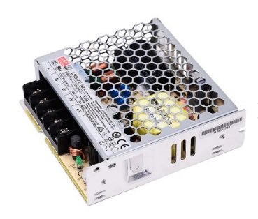 ספק כוח ממתג MEANWELL בזיווד מתכת 12VDC 6A  LRS-75-12