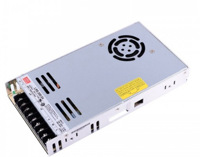 ספק כוח ממתג MEANWELL בזיווד מתכת 24VDC 14.6A  LRS-350-24
