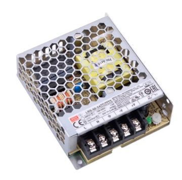 ספק כוח ממתג MEANWELL בזיווד מתכת 24VDC 2.2A  LRS-50-24