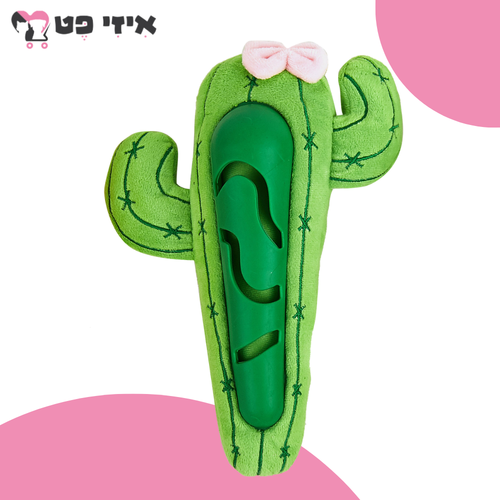 פופוס צעצוע קקטוס מצפצף לחטיפים לכלב FOFOS