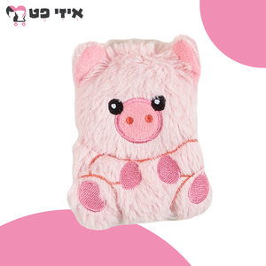 פופוס צעצוע חזיר פלופי מקומט לחתול FOFOS