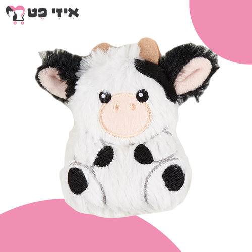 פופוס צעצוע פרה פלופי מקומט לחתול FOFOS