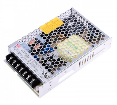 ספק כוח ממתג MEANWELL בזיווד מתכת 24VDC 6.5A LRS-150-24 