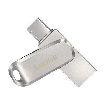 SanDisk Dual USB 3.1 Type C LUXE 256GB זיכרון נייד