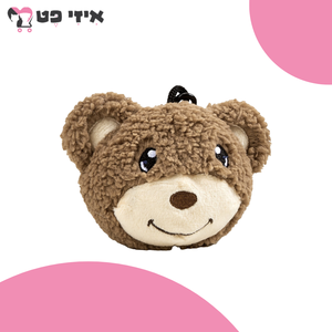 פופוס מתקן לשקיות איסוף בדמות דב פרוותי FOFOS