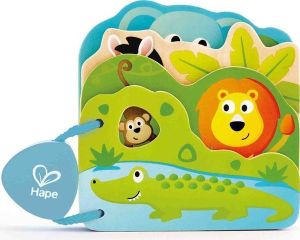 ספר עץ 3 דפים דו-צדדים - חיות הבר