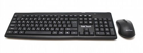 סט מקלדת ועכבר אלחוטיים Gold Touch KYW700 