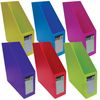 ארגונית לספרים ומחברות עשוי PVC איכותי - (מגוון צבעים) 