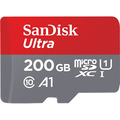 כרטיס זיכרון מהיר 200GB SanDisk