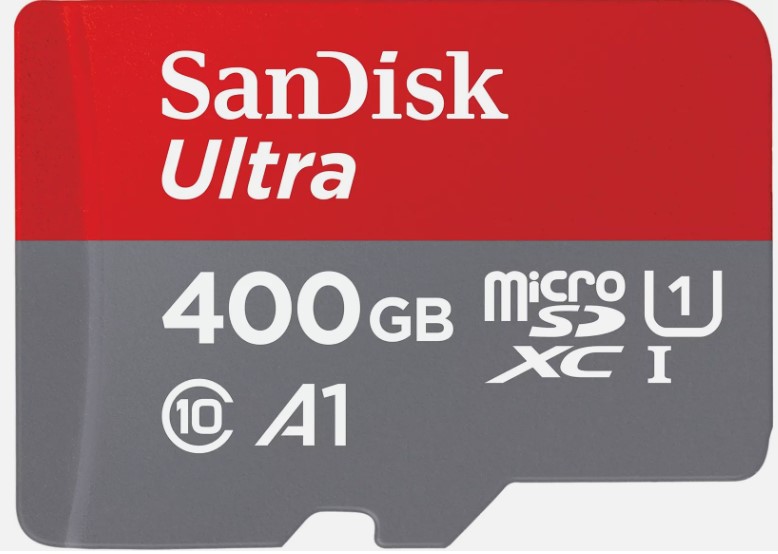 כרטיס זיכרון 400GB Ultra microSDXC