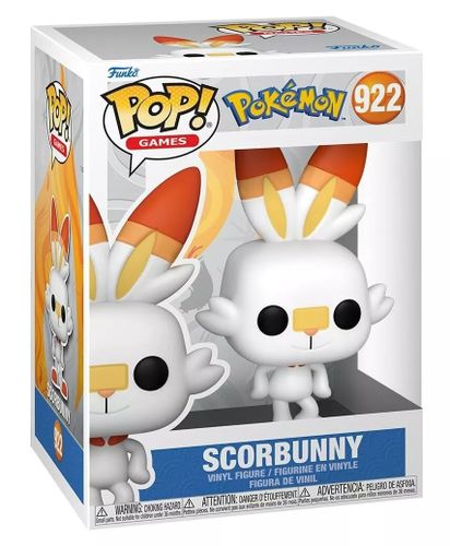 בובת פאנקו פופ POP Games: Scorbunny Pokémon סקורבאני פוקימון