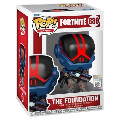 בובת פאנקו פופ POP Games: Fortnite - The Foundation פורטנייט פאונדיישן