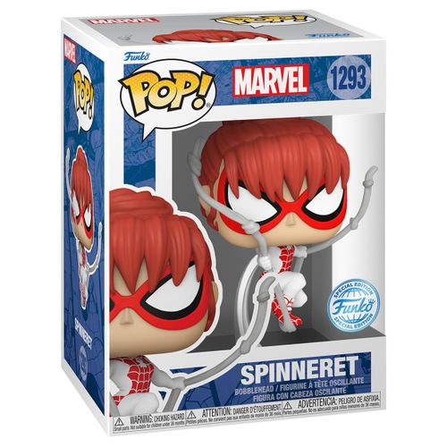 בובת פאנקו פופ אקסקלוסיב: Marvel: Spider-Man - Spinneret Special Edition ספיידרמן ספינרט