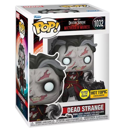 בובת פאנקו פופ אקסקלוסיב: Marvel Dead Doctor Strange Multiverse Glow דוקטור סטריינג' מת זוהר בחושך