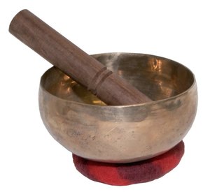 קערה טיבטית 500G כולל מקוש עץ 826270 מבית GEWA (Germany)