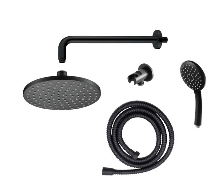 סט אביזרי רחצה מק"ט 801823 PVD - מארז מיוחד שחור