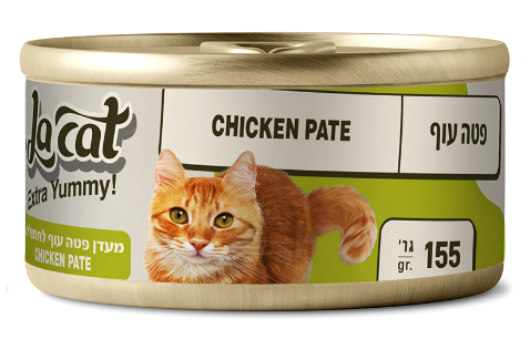 מעדן פטה עם עוף לחתולים 155 גרם