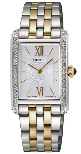 SEIKO SWR093P1 חדש לנשים משובץ אבני קריסטל