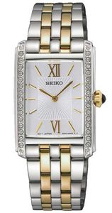 SEIKO SWR093P1 חדש לנשים משובץ אבני קריסטל