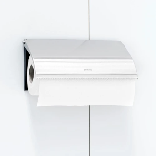 מתקן קיר לנייר מטבח מט - אופקי Brabantia 01