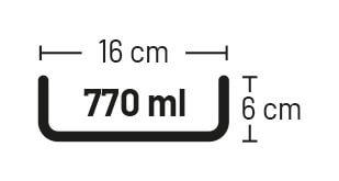קערה קרמית לכלב KYRA פלמינגו 16 ס