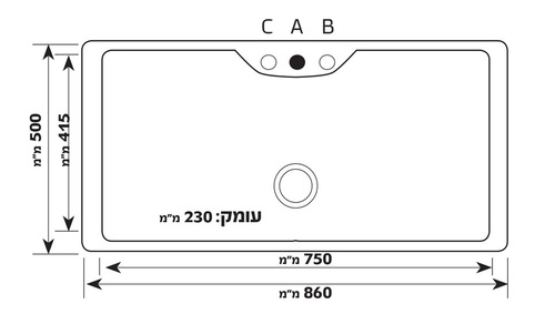 כיור מטבח פרידוט