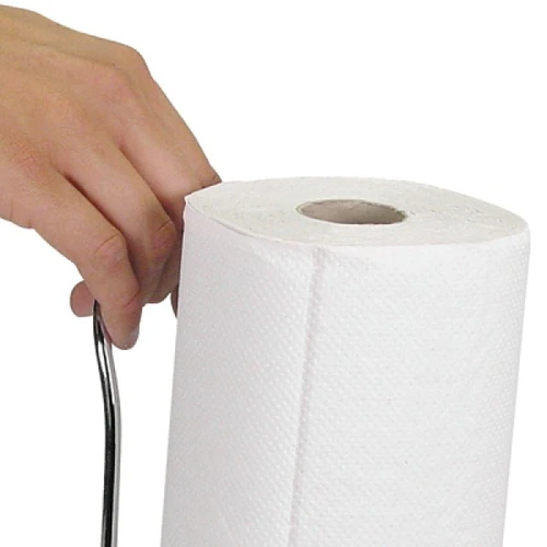 מתקן לנייר מטבח עומד + מעצור | Brabantia 02
