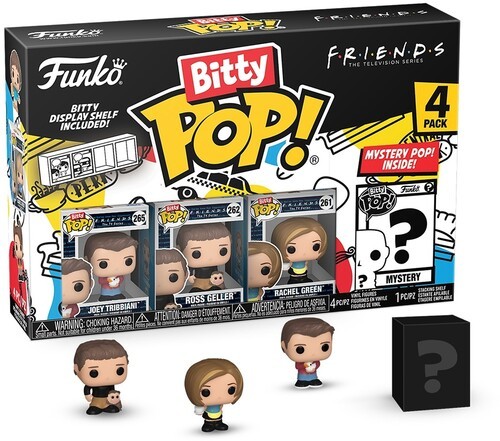 Bitty POP!  Friends- Joey 4PK