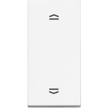 מפסק תריס 1-0-2 1 מודול לבן CLASSIA