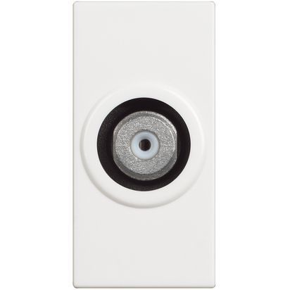 שקע TV טלוויזיה 1 מודול לבן CLASSIA