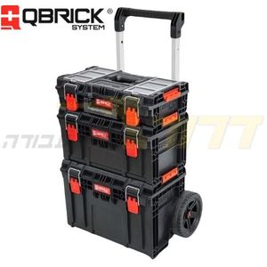 ארגז כלים על גלגלים 3 קומות דגם QBRICK PRIME