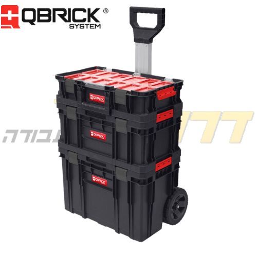 ארגז כלים על גלגלים 3 קומות דגם QBR3TWO TWO