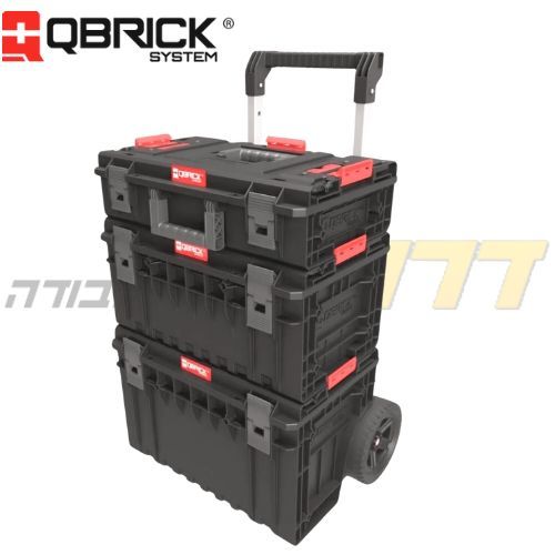 ארגז כלים על גלגלים 3 קומות דגם ONE QBR3CART